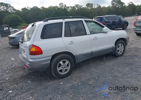 2004 Hyundai Santa Fe Gl из США, поврежденный, VIN KM8SB12B74U758628